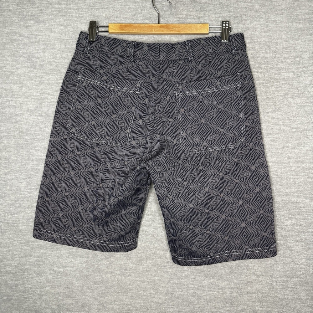 STAR 69 Vintage Shorts Blue Gray Unique Y2K Size Medium 32 Skater Streetwear 70s - Picture 5 of 5